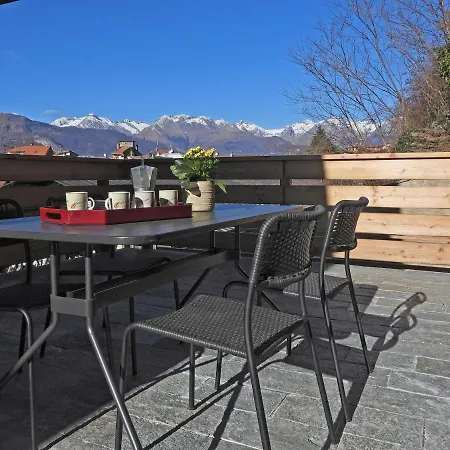Scalotta - Wonderful Terrace And Mounts View Jacuzzi & Daire *
